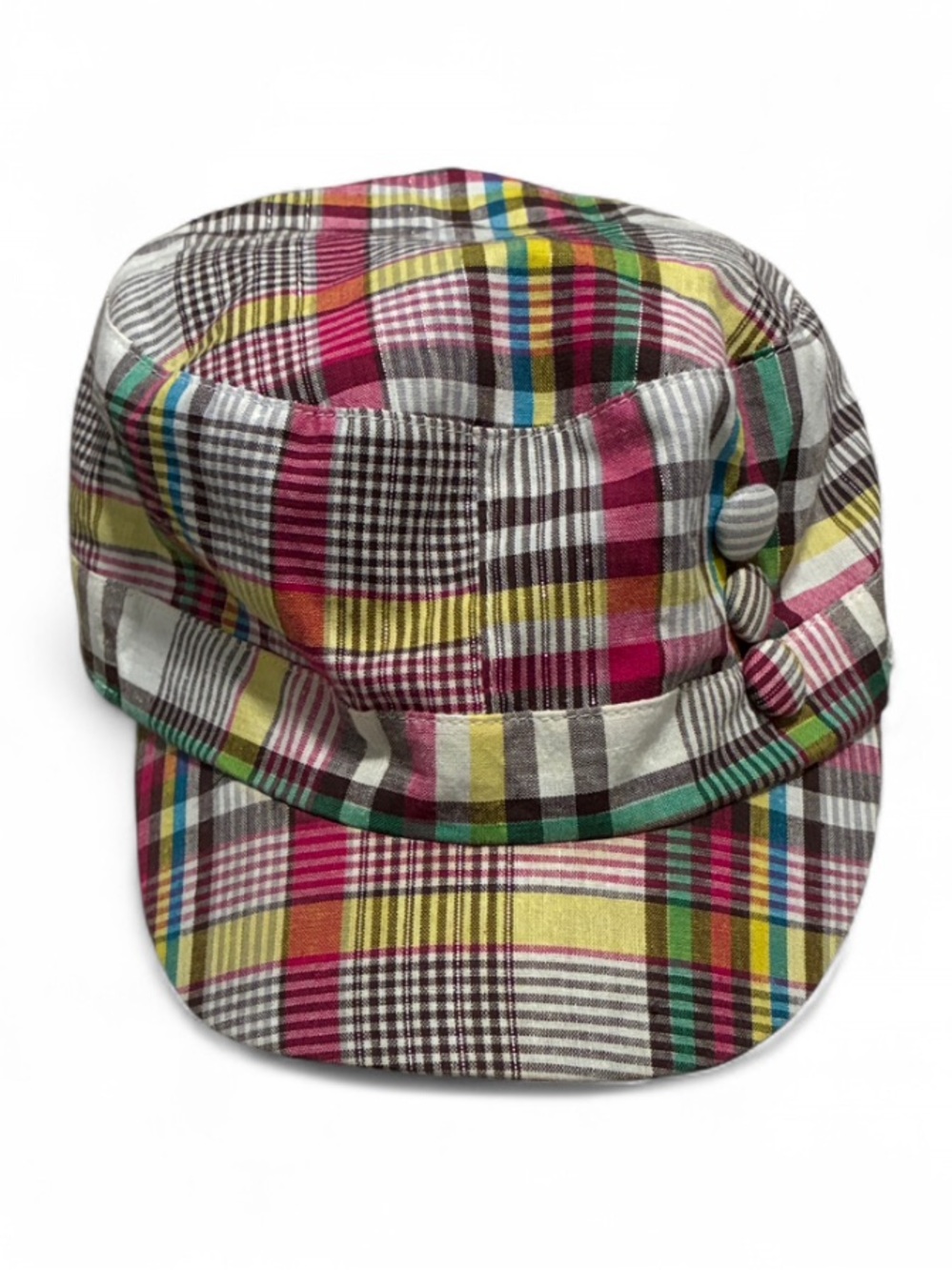 D&Y Y2K Style Plaid Cadet Emo Hat